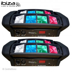 LED8 MINI Pack 2 Effets blayage  Ibiza Light