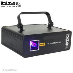 SCAN1100PINK Effet laser Rose  Ibiza Light