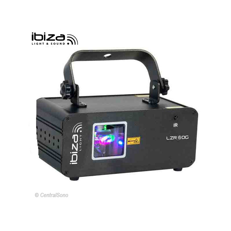 LZR60G Effet laser Vert Ibiza Light