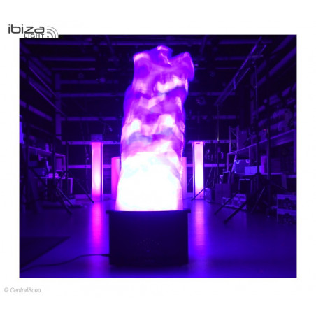 Effet Flamme Ibiza Light LEDFLAME Multicolore 1,80m 24LED Soirée DJ Télécommande Discothèque Animation