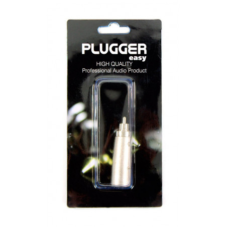 Plugger - Adaptateur XLR Mâle - RCA Mâle Mono Easy