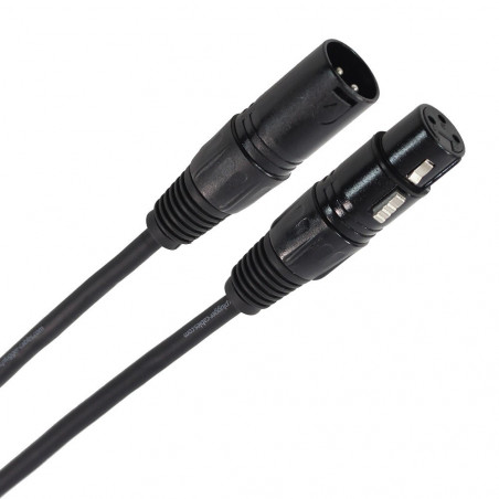 Plugger - Câble DMX XLR Femelle 3b - XLR Mâle 3b 0m60 Easy