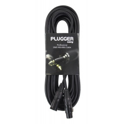 Plugger - Câble DMX XLR Femelle 3b - XLR Mâle 3b 10m Easy