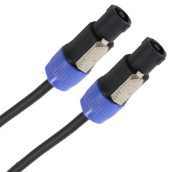 Plugger - Câble HP 2 x 1.5mm² Speakon Mâle - Speakon Mâle 6m Easy