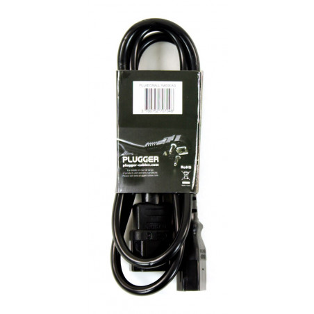 Plugger - Rallonge électrique type IEC Male- IEC Femelle 1m Easy