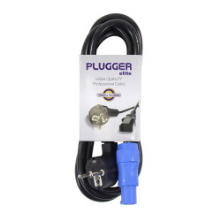 Plugger - Câble d'alimentation Powercon norme EU 1.8m Elite