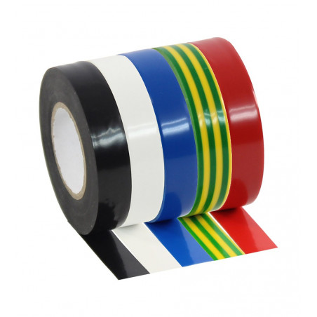 Plugger - PVC Tape Color Pack 20 mètres