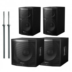 Pack Pioneer XPRS 10 + XPRS 115S 4800W