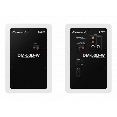 Pioneer DJ - DM-50D-W (La paire)