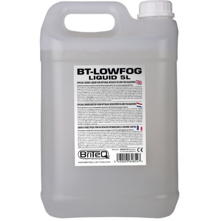 Briteq - BT-LOWFOG LIQUID 5L - Liquide pour machine LOWFOG