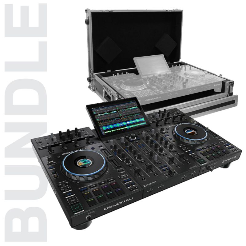 Denon DJ - Prime 4+- BUNDLE